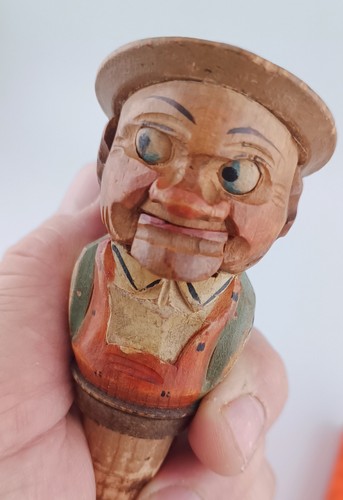 Holz zierkorken figur - zierkorken, mann