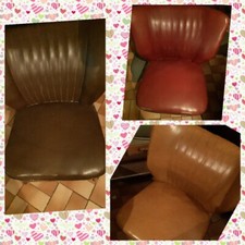 3 x 50er Jahre Cocktail Sessel