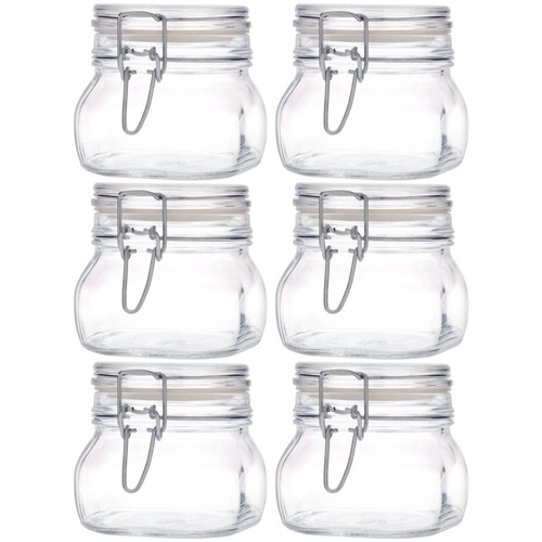 6er set drahtbügelglas fido - set,