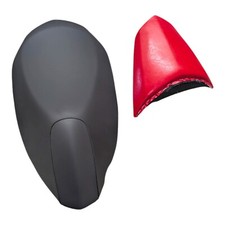 Peugeot Jetforce C-Tech Sitzbezug  mit Sozius Bezug 2teile Schwarz-Rot Premium 