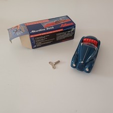 Schuco 2002 Akustico-Auto  blau  mit Uhrwerk  Replica    OVP