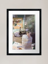 9th Life Cat Caframed