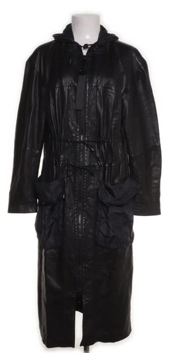 Ledermantel schwarz damen - ledermantel,