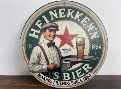 Holzschild heineken pils - heineken, bier