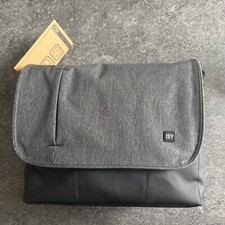 Neu ISY IPB-5200 MESSENGER BAG Kameratasche Tasche grau