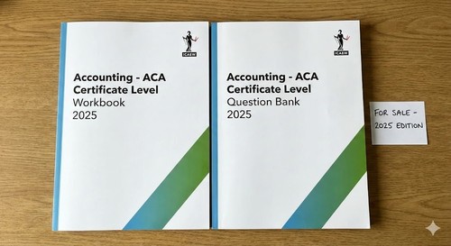 Accounting aca certificate - accounting,