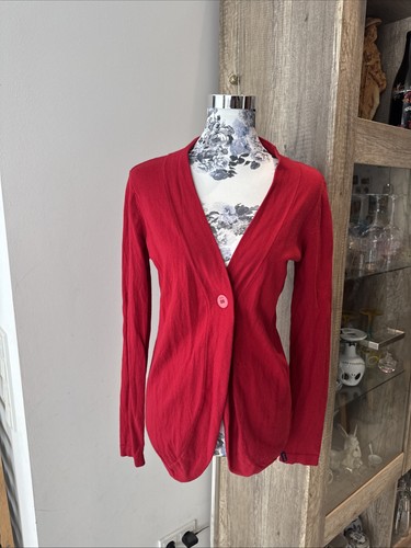 Weste jacke strickjacke rot - strickjacke,