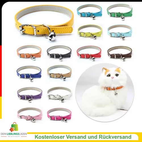 Leder katzenhalsband mit - pu,