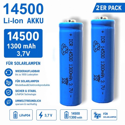 Icr 14500 1300 mah 7 - 14500,