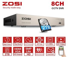 ZOSI 8CH 1080P Home 4in1 DVR