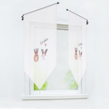 1er Scheibengardinen