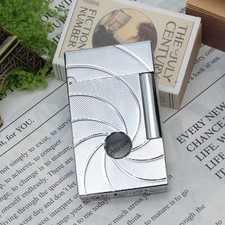 ST DPT Feuerzeug GAS Silber