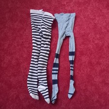 2 Strumpfhosen unisex 110-116