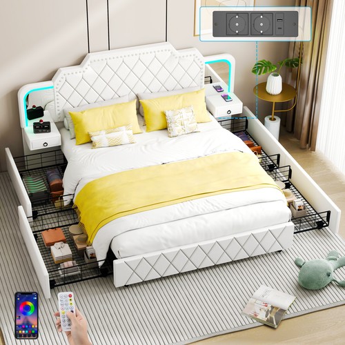 Boxspringbett polsterbett - boxspringbett,