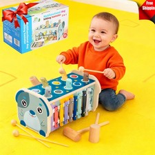 3-in-1 Holz Klopfspiel