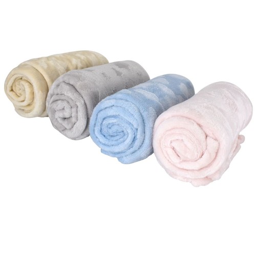 Wohndecke flanell mit herzen - flanell, /