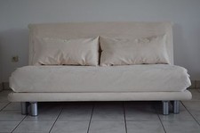 Ligne Roset Multy 3 Schlafsofa in Microfaser ecru - TOP !