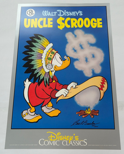 Carl barks lithografie - carl,