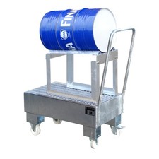 Fahrbare Auffangwanne / 61 l /