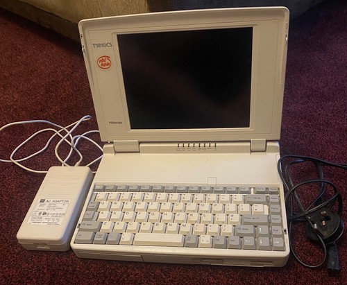 Vintage toshiba t1910cs - toshiba, laptop