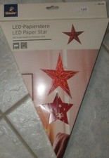WEIHNACHTEN LED PAPIER STERN