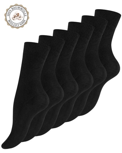 Paar damen baumwollsocken - paar,