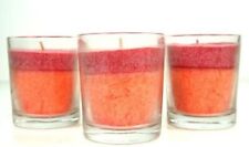 6 Stück Duftkerzen im Glas EIKA Kerze Spicy Mandarin Stearinis Brenndauer 25 Std