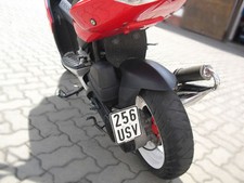 Kennzeichenhalter seitlich Peugeot Speedfight 1 2 3 Tuning Halter AC LC 50ccm