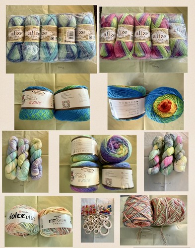 Wolle paket 3100g neu - wolle, ca.3100g