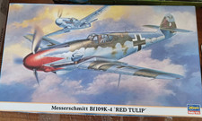 1:48 Messerschmitt Bf 109K-4 Red Tulip  Hasegawa  sehr selten