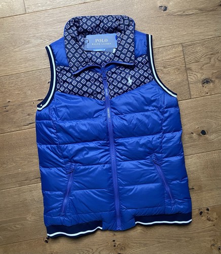 Ralph lauren daunenweste blau - ralph,