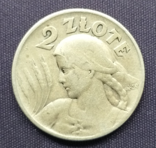 Zloty 1925 polen silber - polen,,