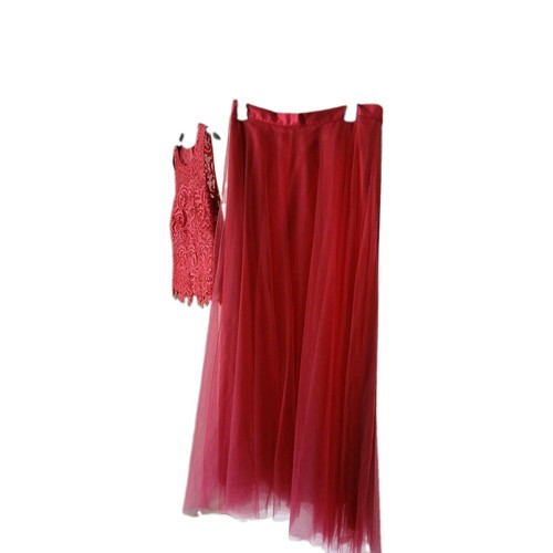 Vera mont abendkleid - abendkleid, rot