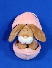 NICI HASE CAROTTI im EI Plüschei Osterei Plüsch Anhänger 9 cm rosa selten neu