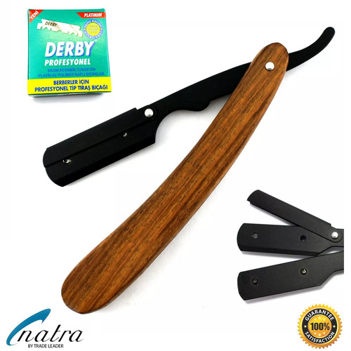Holz rasiermesser 100 derby - holz,