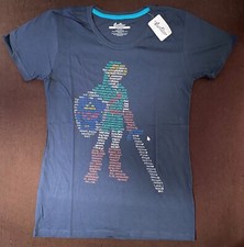 Threadless T-Shirt Damen / Girly - Größe L / Large - Farbe Navy - URL LINK -