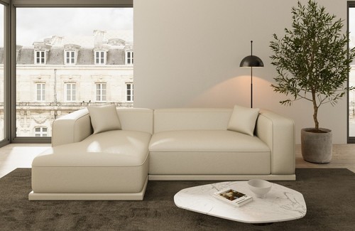 Leder sofa eckcouch couch - leder,