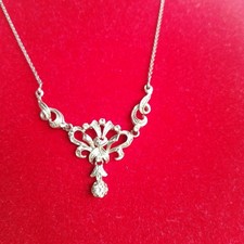 750Weissgold Brillant Collier