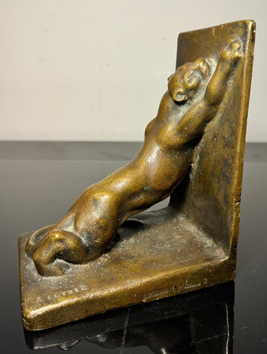 Bronze buchstütze - bronze,