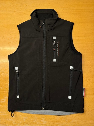 Schwarze weste windstopper - weste,,