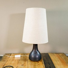 Tischlampe Karlsruher Majolika