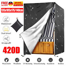 NEU Strandkorb Schutzhülle Winterfest Strandkorbhülle XXL Abdeckhaube Abdeckung