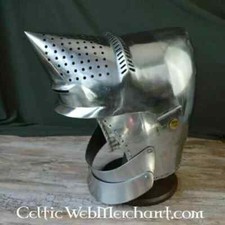 Mittelalter Bascinet Schwein