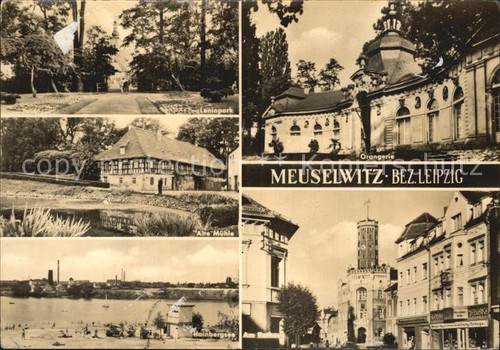 Meuselwitz leninpark orangerie - leninpark,