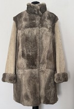 Kaninchen Echt Fell Pelz Jacke Gr 42 Parka 8485