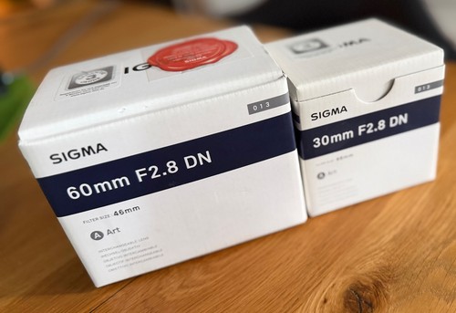 Sigma 60mm 30mm set - sigma, &