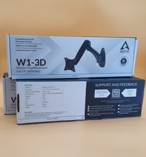 Arctic W1-3D Monitor-Wandhalterung – Neu & OVP – Schwenk-/Neigbar  13.3″ bis 49″