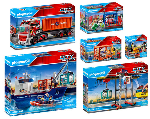 Playmobil city action cargo - playmobil,