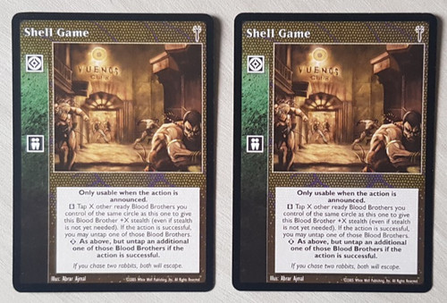 Shell game vampire the - 2x,
