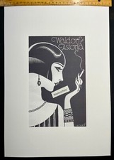 Großer Kunstdruck einer Art